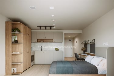 1 bed studio, Beresford Street, Woolwich, London, SE186BG - Image 15